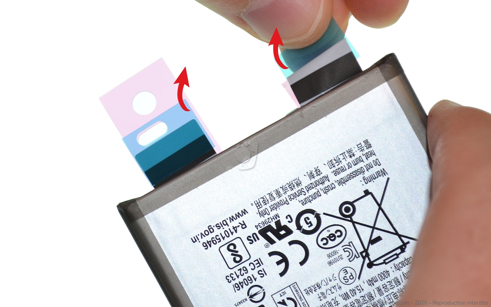 Changement du bloc écran  sur Galaxy A51 photo 2